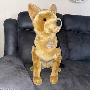Yokimo Classics German Shepherd, Tan Plush Dog